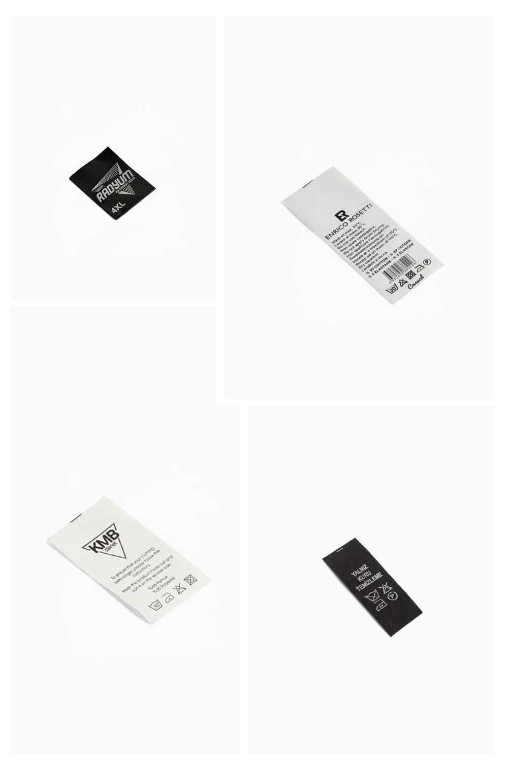 Yıkama Talimatı ve Baskı Etiketler