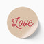 No1 27'li Pure Love Seri Sticker